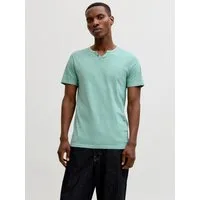Jack & Jones T-Shirt SPLIT NECK TEE mit V-Ausschnitt