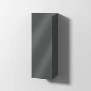 Sanipa Cubes Regalmodul mit 1 Tür, Anthrazit-Glanz, CT12279 CT12279