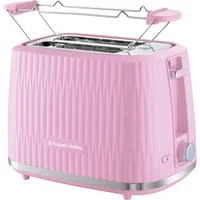 RUSSELL HOBBS Toaster Eden 27372-56 Himbeere, 2 Schlitze, 800 W, 6 Bräunungsstufen, Hebefunktion, Auftau-, Aufwärm- & Stoppfunktion