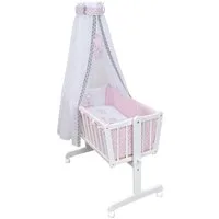 Baby-Delux Babybettwäsche Baby Wiegenset, Textilien, 6 teilig, Wiegenset 6-tlg. für Babywiege 90x40 (ohne Wiege) verschiedene Designs