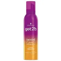 Schwarzkopf Haarpflege-Set GOT2B TWISTED Perfekte Locken Schaum 250 ml