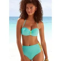 Venice Beach Highwaist-Bikini-Hose Anna mit seitlich gekreuzten Bändern