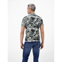 LERROS Poloshirt mit All-Over Print
