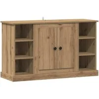 vidaXL Sideboard Sideboard Artisan-Eiche 100 x 35,5 x 60 cm Holzwerkstoff (1 St)