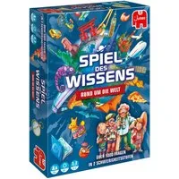 Jumbo Spiele Spiel Spiel des Wissens Rund um die Welt, Familienspiel