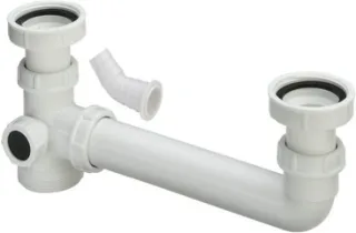 Viega Ablaufverbindung 794.1 in G2 x G2 x 80-285mm Kunststoff weiss 122539