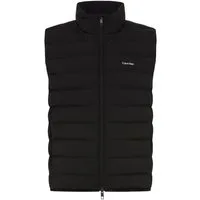 Calvin Klein Steppweste Stehkragen, 2-Wege-Zipper, Regular Fit