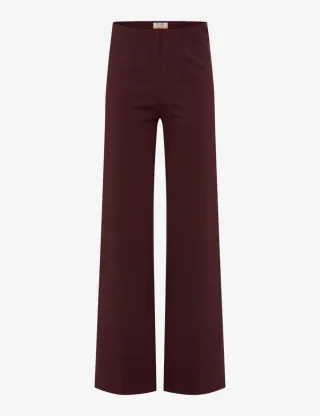 BRAX - Stoffhose mit Schlag rot - Gr. - 38