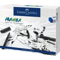 Faber-Castell Fineliner Faber-Castell Tuschestifte Pitt Artist Pens, Manga Starter Set
