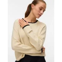 Vero Moda Strickpullover VMAQUARIUS LS O-NECK RAGLAN PULLOVER BF