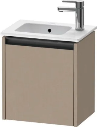 Duravit Ketho.2 Waschtischunterbau wandhängend Leinen Matt 410x292x440 mm - K25060R75750000 K25060R75750000