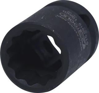 KS Tools 1/2" 12-kant-Kraft-Stecknuss, kurz - 515.0919