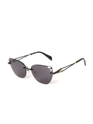 Blumarine Sonnenbrille Total Gloss Schwarz