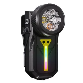 SEEKNITE K370 Magnetic LED Keychain with 4 Color LED Headlamp Gesture Control 90° Rotation Waterproof Design Type-C Rech