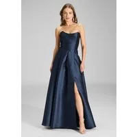 SWING Abendkleid - Abendkleid aus edlem Twill mit Korsage Oberteil Oberteil in figurbetonter Passform