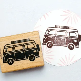 Perlenfischer Stempel Sommer: BUS