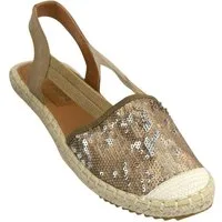 Linea Scarpa Linea Scarpa Sandaletten ACAPULCO geschlossen Gummizug Bast Pailleten Sandale