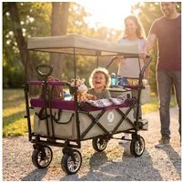miweba Bollerwagen faltbar Transportkarre Handwagen Bollerwagen MB-20 (Bollerwagen klappbar, Kinderwagen, Handwagen, Transportwagen, 1-tlg., faltbarer Bollerwagen, Bollerwagen für Kinder), faltbarer Bollerwagen, Handwagen, Transportwagen