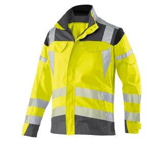 KÜBLER REFLECTIQ Jacke PSA 2 warngelb/anthrazit 64 - 1207 8340-3497-64
