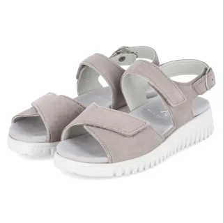 Semler Sandalen CLARA - Gr. 37 - Beige - Rauleder