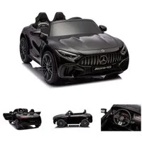 ES-Toys Elektro-Kinderauto Kinderauto Mercedes SL63 AMG, Belastbarkeit 40 kg, EVA-Reifen Stoßdämpfer lizenziert