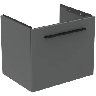 Ideal Standard Waschtisch-Unterschrank i.life A 1 Auszug 530x400x440mm Quarzgrau matt, T6849NG T6849NG