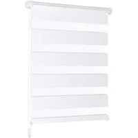 Rollo Doppelrollo Rollos für Fenster ohne Bohren oder mit Bohren, Sekey, Klemmfix