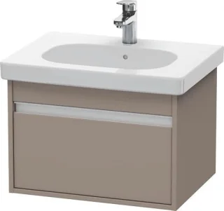 Duravit Ketho Waschtischunterbau wandhängend Basalt Matt 600x455x410 mm - KT667004343 KT667004343