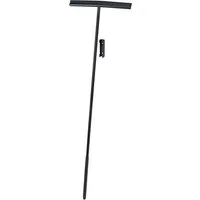 WENKO Wasserabzieher Modell Rosole, Boden- und Fensterwischer mit Wandhalter, Edelstahl, 40 cm Wischbreite