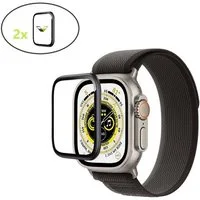 Ventarent Displayschutzglas 2 Stück Displayschutz für Apple Watch SE, 40mm für Apple Watch SE 40 mm, Apple Watch Series 6 40 mm, Apple Watch Series 5 40 mm, Apple Watch Series 4 40 mm, inklusive Reinigungstuch, 2 Stück, Extrem kratzfest (9H), Schmutz