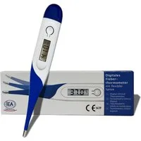 IEA Medical Fieberthermometer Fieberthermometer mit flexible Spitze, Thermometer Baby, Fiebermesser, Komplettset, Set, für Kinder & Erwachsene, Fieberalarm, Reise Gadget, Thermometer Fieber