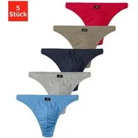 H.I.S String Herren Unterhose (Packung, 5-St) in Baumwollstretch-Qualität