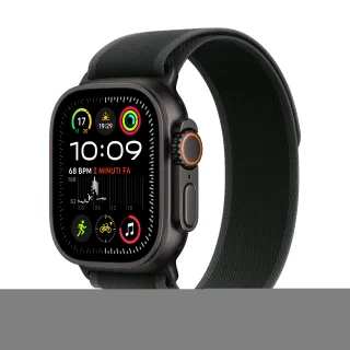 Apple Watch Ultra 2 schwarz mit Trail Loop M/L schwarz | mx4v3fd/a |
