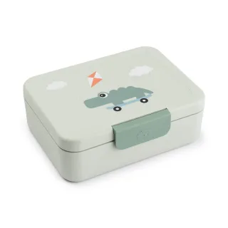 Done by Deer Lunch box mit Trennwand Playground grün