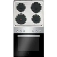 Amica Elektro-Herd-Set EHE 932 000 E Einbauherd-Set mit Massekochfeld, 60 cm breit, 67 L
