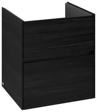Villeroy & Boch Waschtischunterschrank Collaro 561x610x480mm m. Bel. 2 Ausz. Waschtisch mittig Black C142B0AB