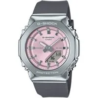 CASIO G-SHOCK Chronograph GM-S2110-4AER, Quarzuhr, Armbanduhr, Damenuhr, Herrenuhr, Stoppfunktion, Resinband