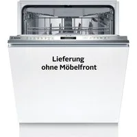 BOSCH vollintegrierbarer Geschirrspüler Serie 6 SBD6ECX21E, 14 Maßgedecke, Time Light - Restzeit wird auf Küchenboden projiziert