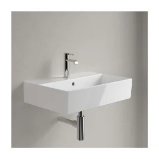 Villeroy & Boch Memento 2.0 Waschtisch 4A226G01 600 x 420 x 135 mm, Weiß Alpin, mit Überlauf, Unterseite geschliffen