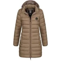 Geographical Norway Steppmantel Winterjacke Damen Steppjacke Parka Lange Steppmantel Wintermantel