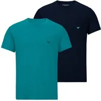 Emporio Armani Unterziehshirt 2er Pack T-Shirt (2-St., 2 Stück) mit Logo