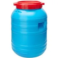 Garronda Regentonne Plastikfass für Garten Lebensmittelfass aus HDPE-Kunststoff GD-0055, 30 l, (1-tlg), 30 Liter, mit Deckel