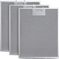 VIOKS Fettfilter Metallfilter Ersatz für Bosch 00353110, Zubehör für Dunstabzugshaube, 310 х 250 х 8 mm