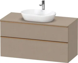 Duravit D-Neo Konsolenwaschtischunterbau wandhängend Leinen Matt 1200x550x664 mm - DE4969004750000 DE4969004750000