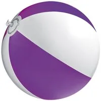 Macma Wasserball Strandball / Wasserball / Farbe: lila-weiß