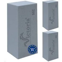 Creativery Bastelmoos, Trocken Steckschaum Ziegel 23x11x7,5cm für Trocken- & Kunstblumen 3Stk
