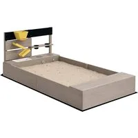 Outsunny Sandkasten mit Küchenelementen, (Sandspiel, 1-tlg., Sandkiste), für 3-7 Jahre Kinder, Garten, Grau