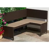 MERXX Eckbank Rattan