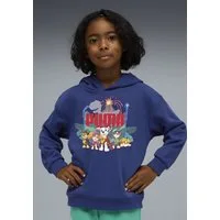 PUMA Kapuzensweatshirt X PAW PATROL GRAPHIC HOODIE TR für Kinder, Regular Fit, mit Kapuze, mit Kängurutasche