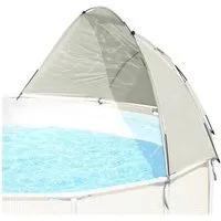 BESTWAY Pool-Abdeckplane Frame Pool Sonnenschutzdach Schattenspender rund 3 (1-St)